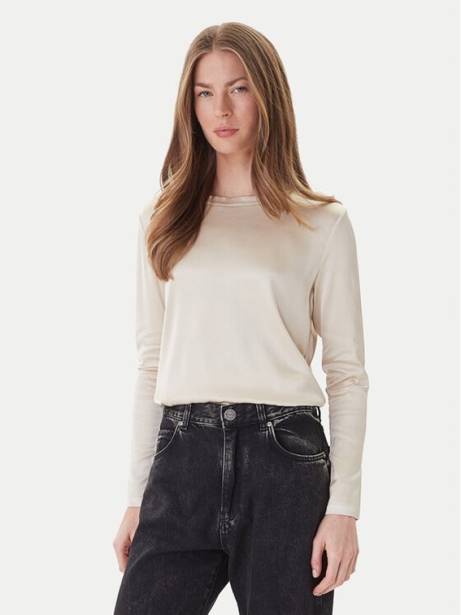 ViCOLO Bluzka TF0244 Écru Regular Fit
