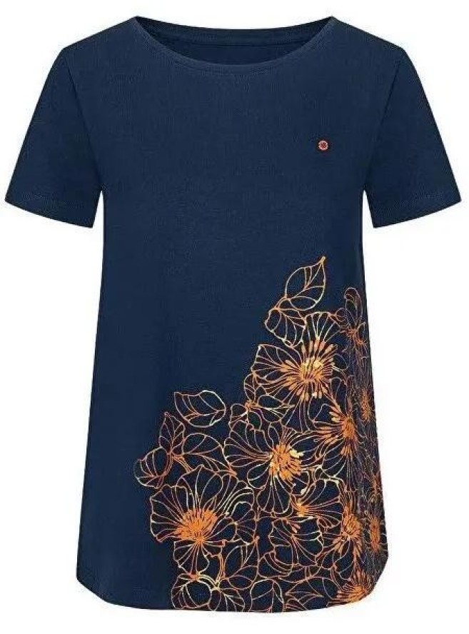 T-shirt damski Loap Abana niebieski