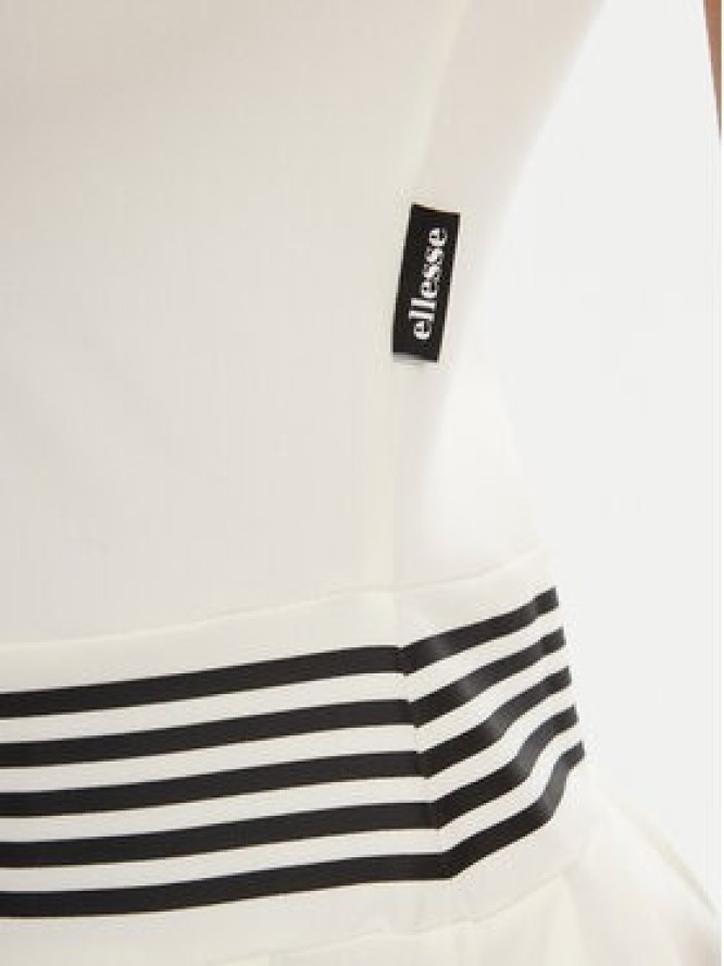 Ellesse Sukienka codzienna Medusa SGZ21966 Biały Slim Fit