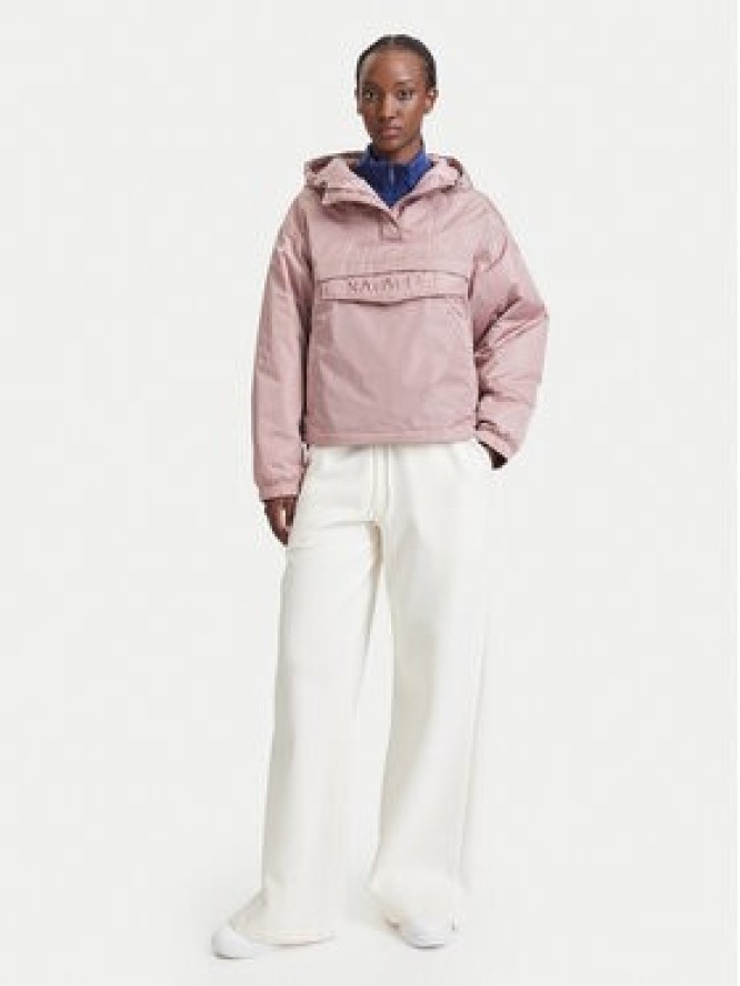 Napapijri Kurtka anorak Rainforest Optique W NP0A8AHAP241 Różowy jasny Oversize