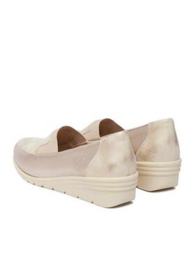 Rieker Półbuty L5351-60 Złoty