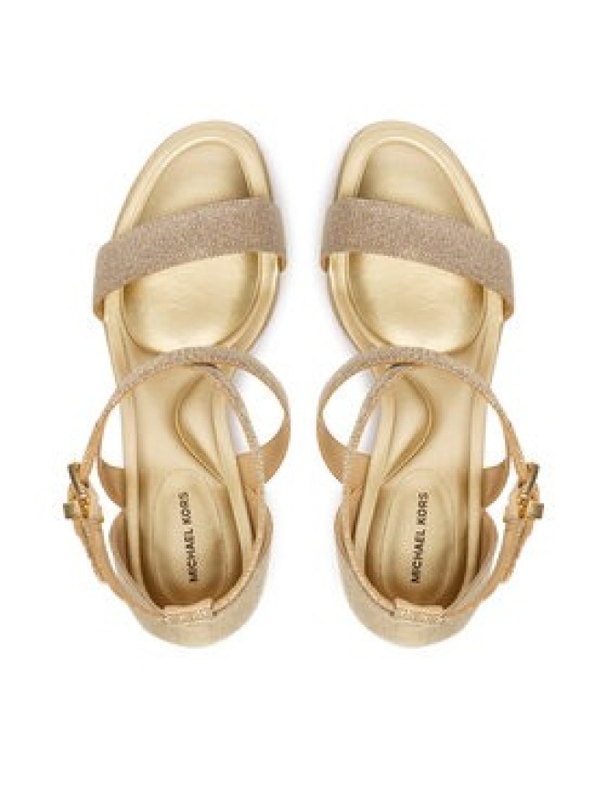 MICHAEL Michael Kors Sandały Alexa Block 40S6AXMS1D Złoty