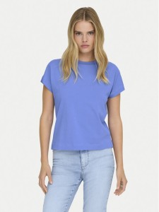 ONLY T-Shirt Erica 15308926 Niebieski Oversize
