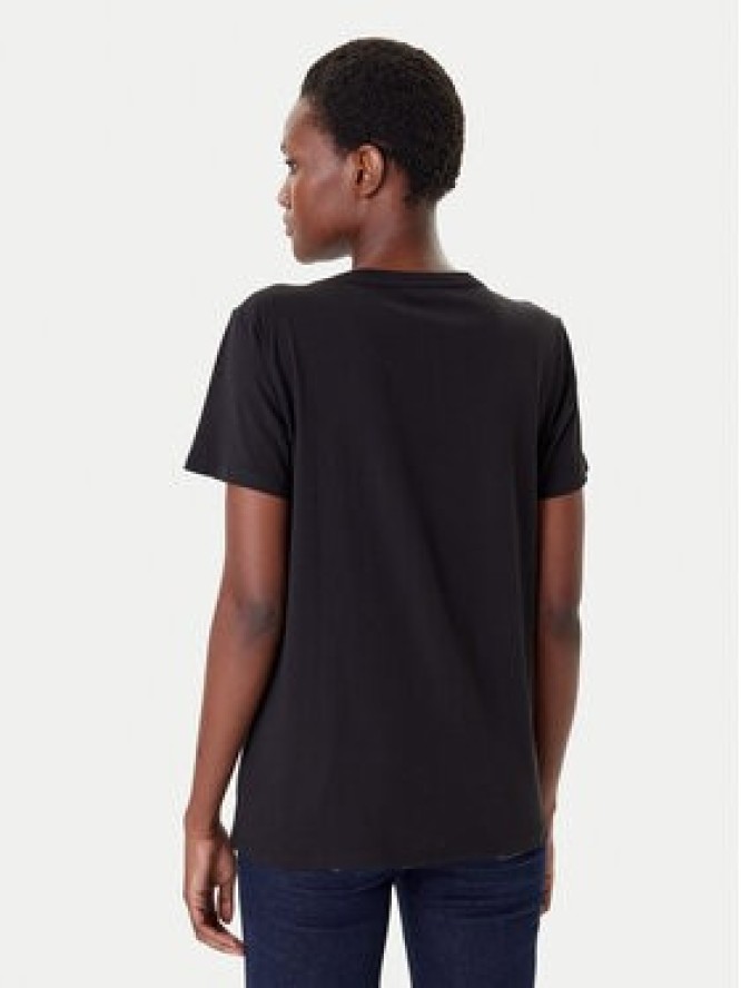 Liu Jo Sport T-Shirt TF5280 JS923 Czarny Regular Fit
