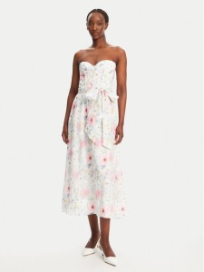 Bardot Sukienka letnia 58566DB2 Kolorowy Slim Fit