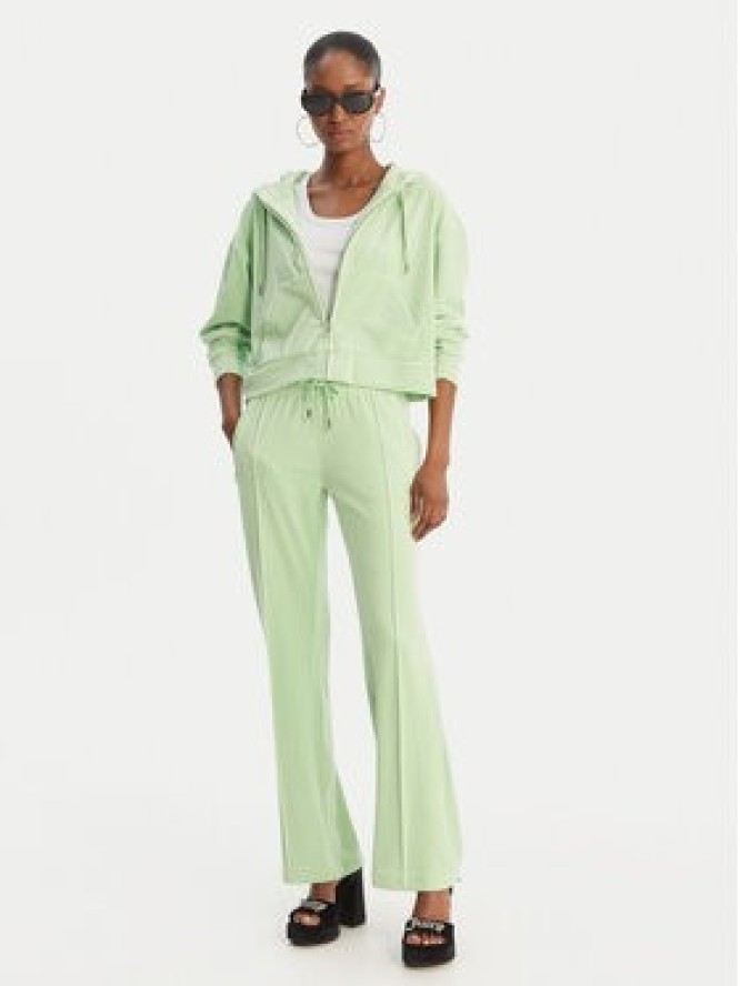 Juicy Couture Bluza Iccle JCWAS126304 Zielony Oversize