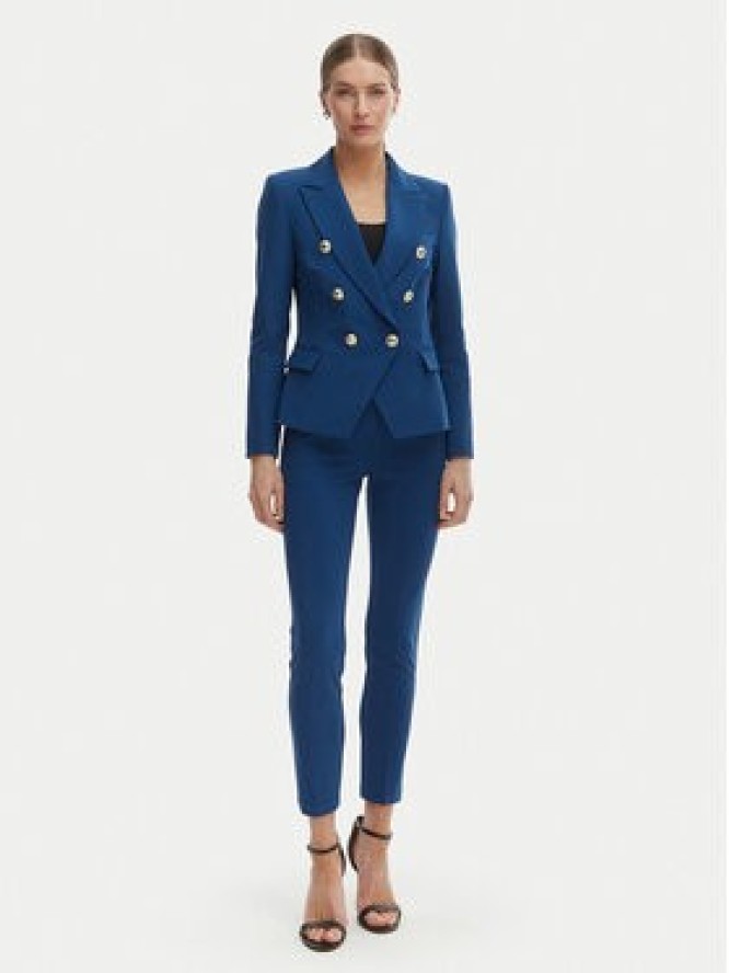 Rinascimento Spodnie materiałowe CFC0127865003 Niebieski Slim Fit