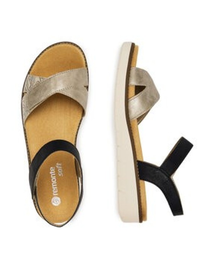 Remonte Sandały D2049-63 Beżowy