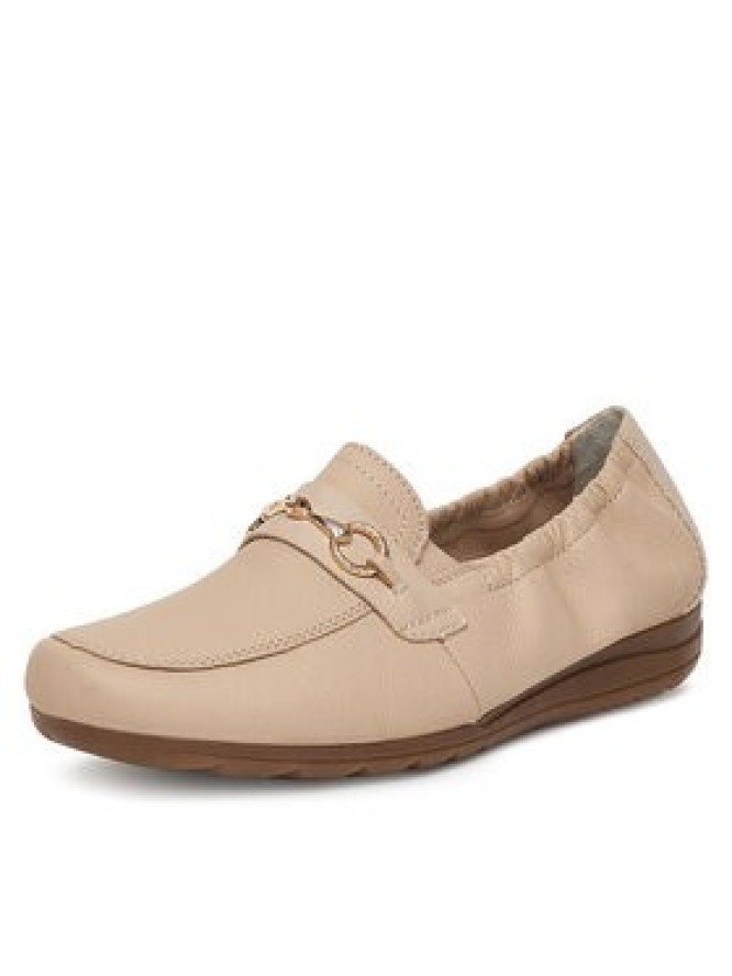 Rieker Mokasyny L9354-60 Beżowy