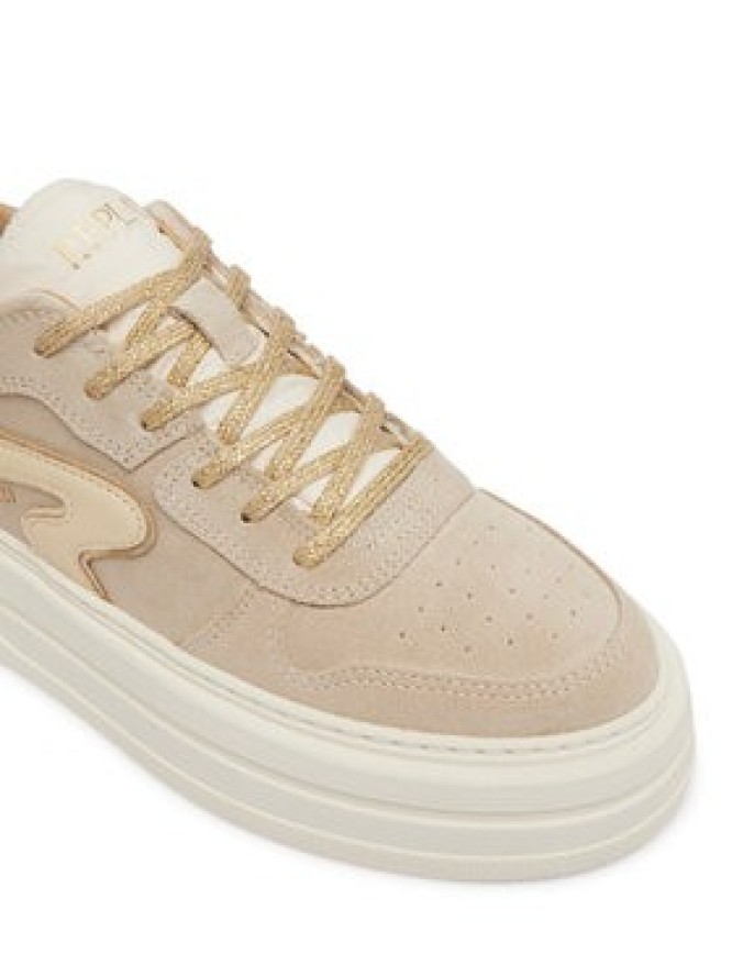 REPLAY Sneakersy GWZ8A .000.C0004L Beżowy