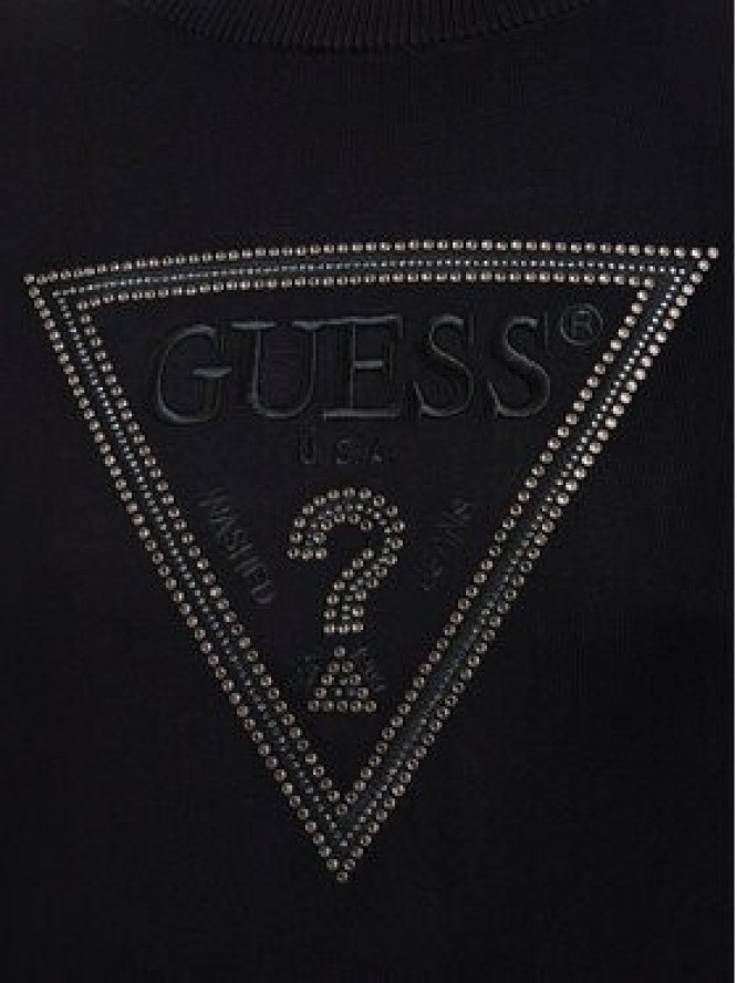 Guess Sweter W6YR28 Z0976 Czarny Regular Fit