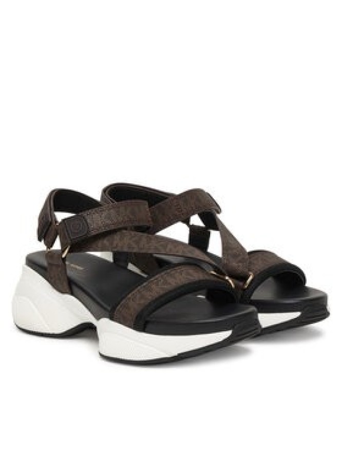 MICHAEL Michael Kors Sandały Bowie Sandal 43S6BWFA1B Brązowy