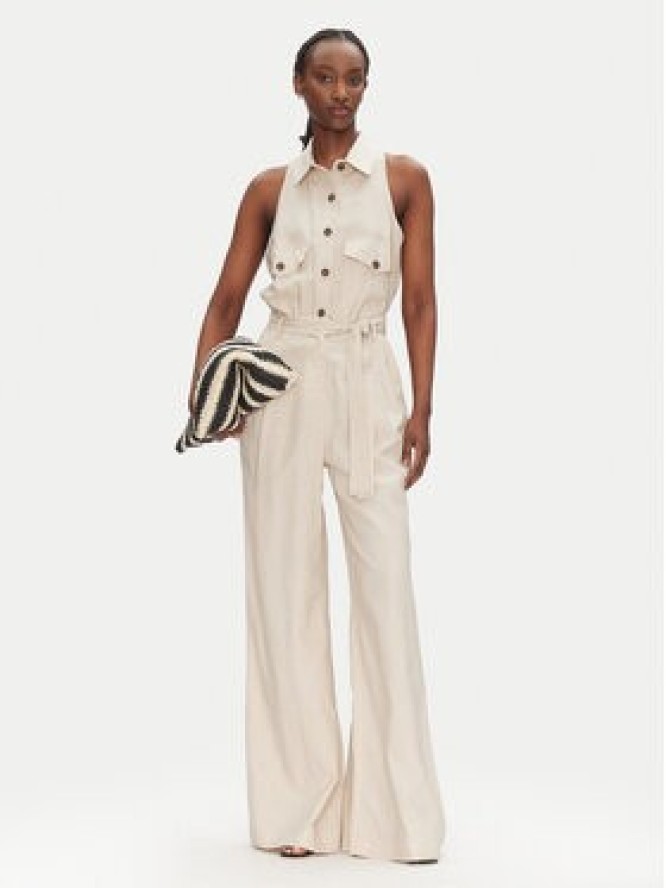 ACCESS FASHION Kombinezon 53-5500-133 Beżowy Regular Fit