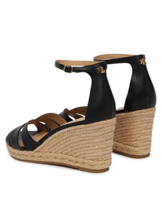 LAUREN RALPH LAUREN Espadryle 802P04433001 Czarny
