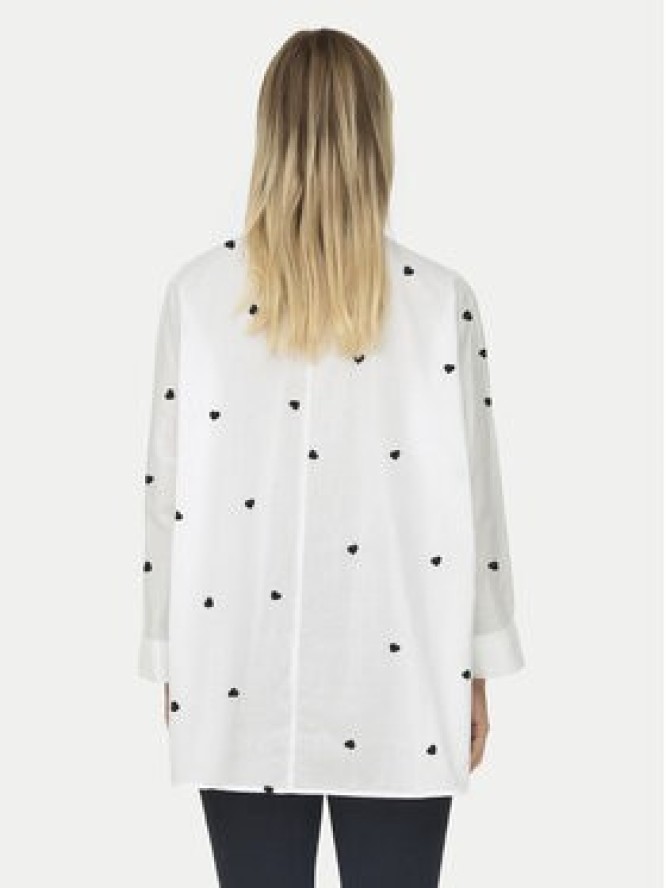 ONLY Koszula 15283743 Biały Box Fit