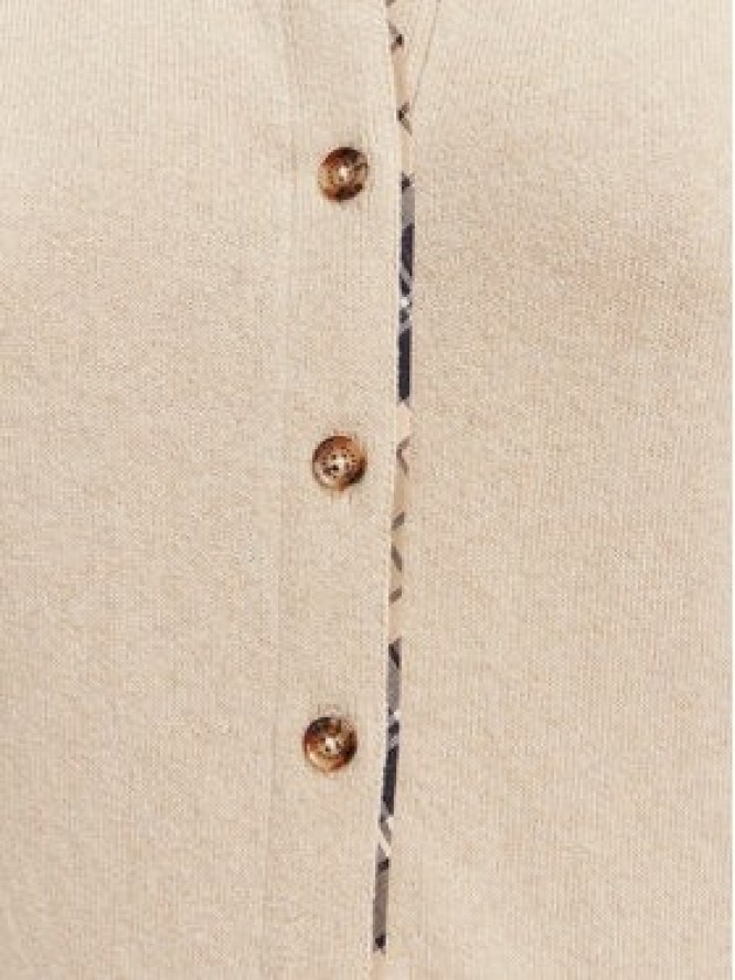 Barbour Kardigan Pendle LKN1076BE54 Beżowy Regular Fit