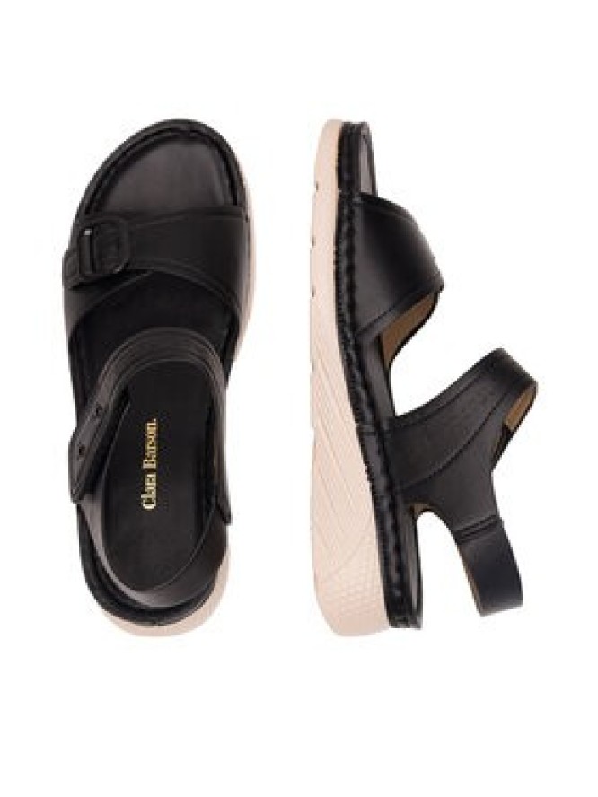 Clara Barson Sandały WYL0510-07 Czarny