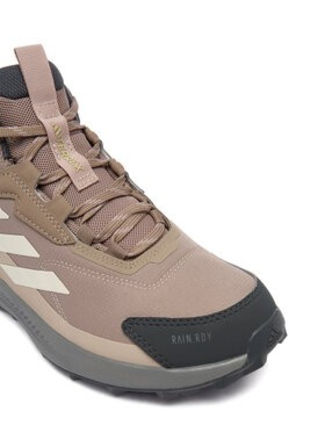 adidas Trekkingi Terrex Anylander Mid Rain.Rdy Hiking Shoes KJ0866 Brązowy