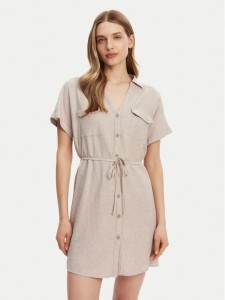 Vero Moda Sukienka letnia Linn 10323027 Szary Relaxed Fit