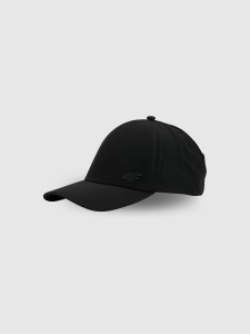4F Czapka z daszkiem strapback uniseks - czarna L/XL (60cm)