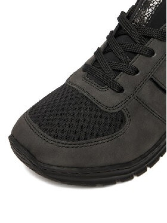 Rieker Sneakersy M4970-45 Czarny
