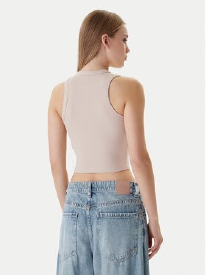 Guess Top V3GP19 K8RT2 Beżowy Slim Fit