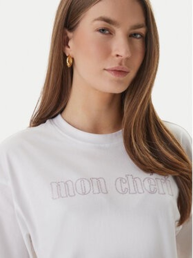 ONLY T-Shirt Rhine 15368901 Biały Boxy Fit