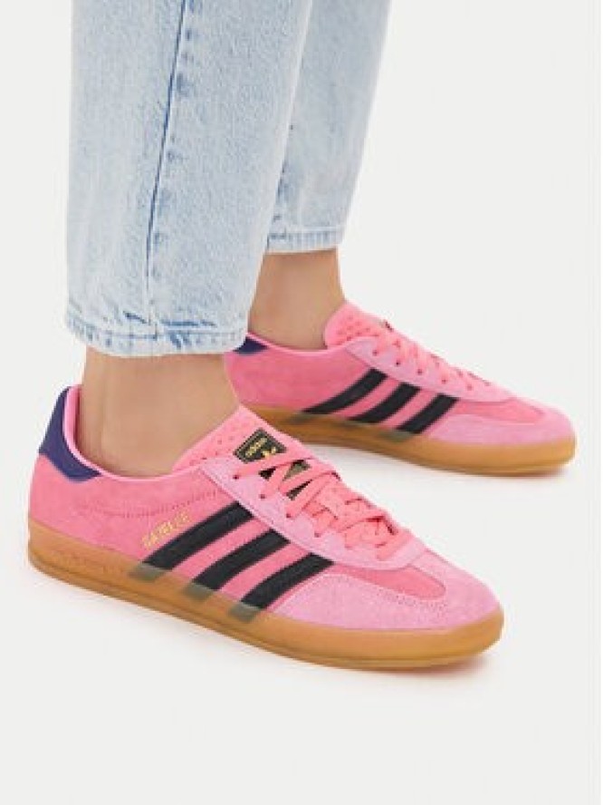 adidas Sneakersy Gazelle Indoor IE7002 Różowy