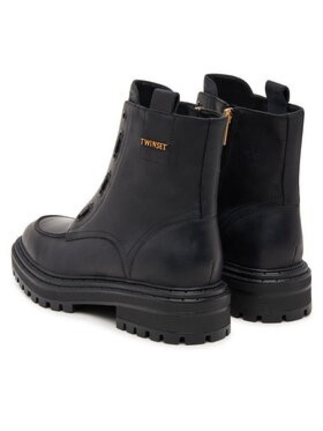 TWINSET Botki 252TCP184 Czarny