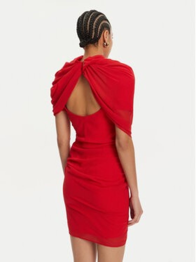 JACQUEMUS Sukienka koktajlowa 24H251DR130-1555 Czerwony Regular Fit