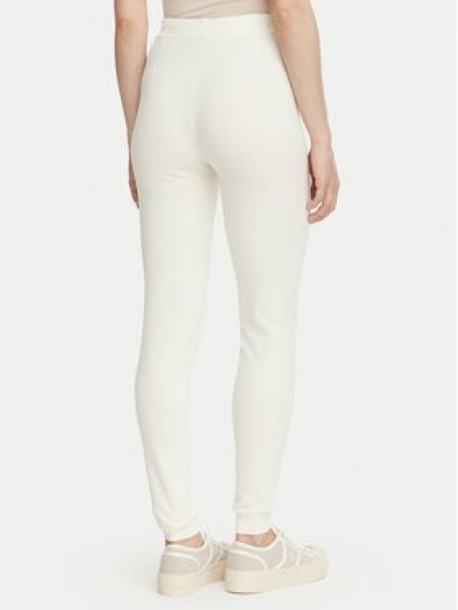 Guess Spodnie dresowe O6BB02 Z1149 Kremowy Regular Fit