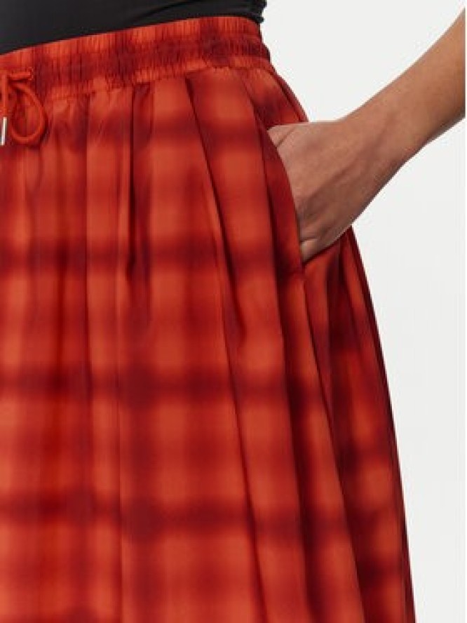 Puma Spódnica trapezowa Road To Unity 629795 Czerwony Relaxed Fit