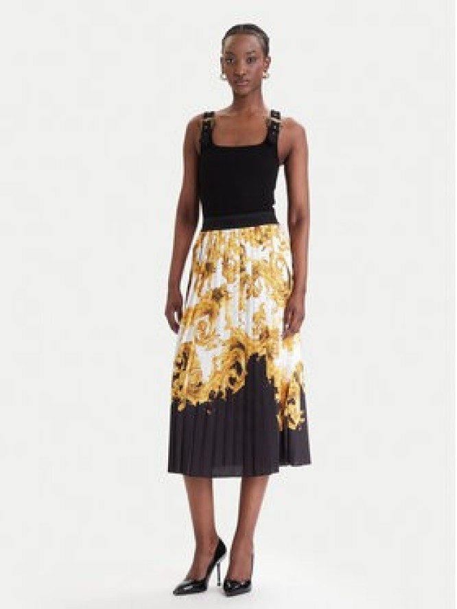 Versace Jeans Couture Spódnica plisowana 80HAE8P5 NS806 Czarny Regular Fit