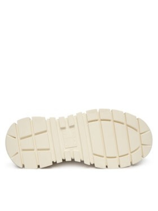 Tommy Jeans Sneakersy Tjw Platform Sneaker Leather Mc EN0EN03133 Kremowy