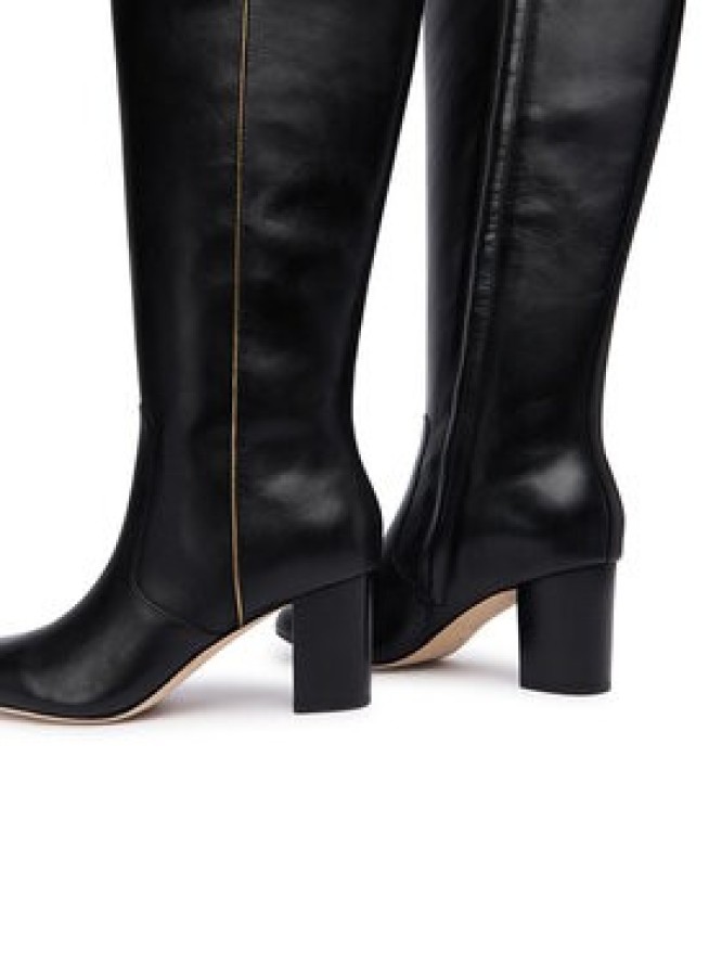 LAUREN RALPH LAUREN Kozaki 802980067001 Czarny