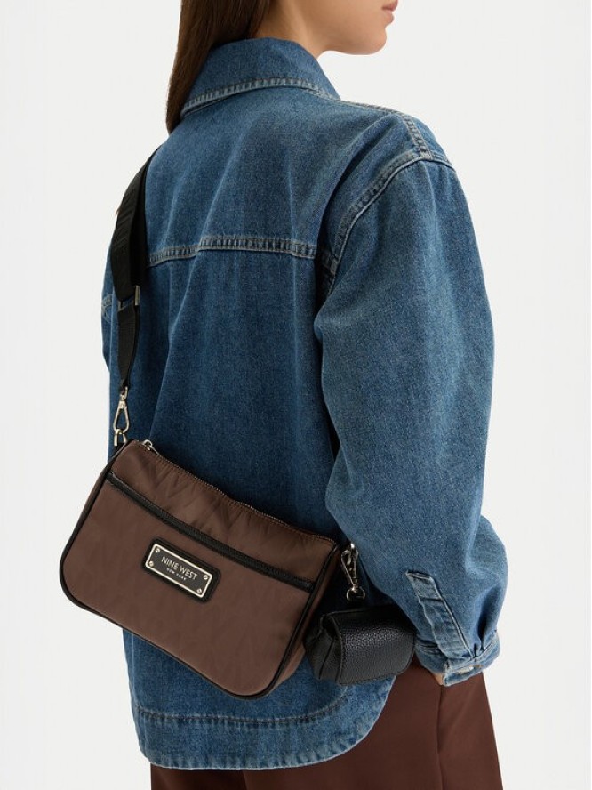 Nine West Torebka CEO-Marisse-LA374-4707 Brązowy