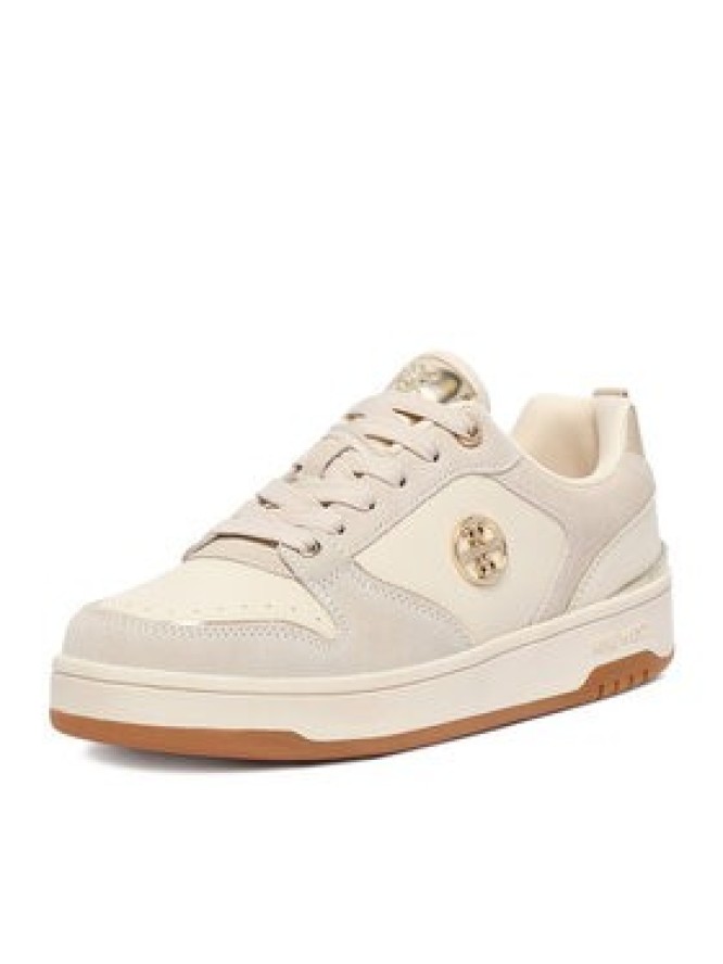 Nine West Sneakersy EO-RLY-N2601 Kremowy