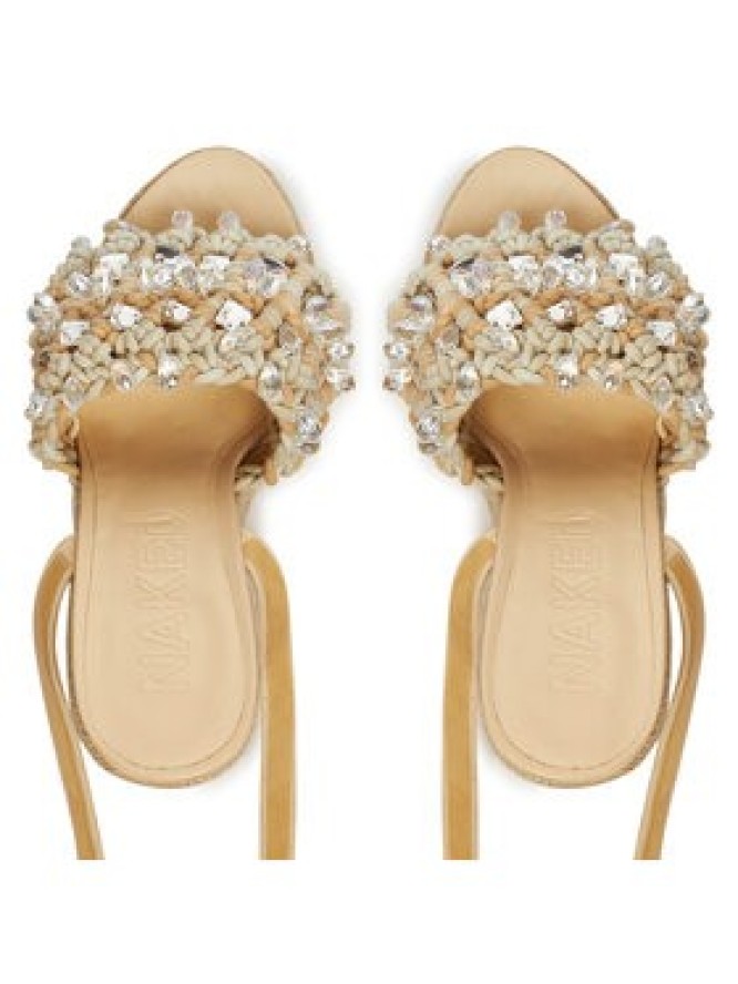 Naked Wolfe Espadryle Peony Beżowy