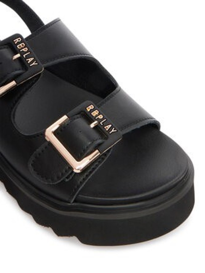 REPLAY Sandały GWF5D .000.C0008S Czarny