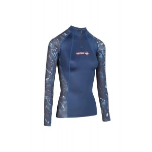 Beuchat Rashguard damski Atoll Seaweed długi rękaw