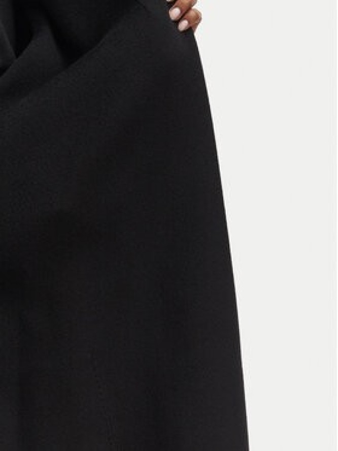 Elisabetta Franchi Płaszcz wełniany CP-01D-66E2-V850 Czarny Regular Fit