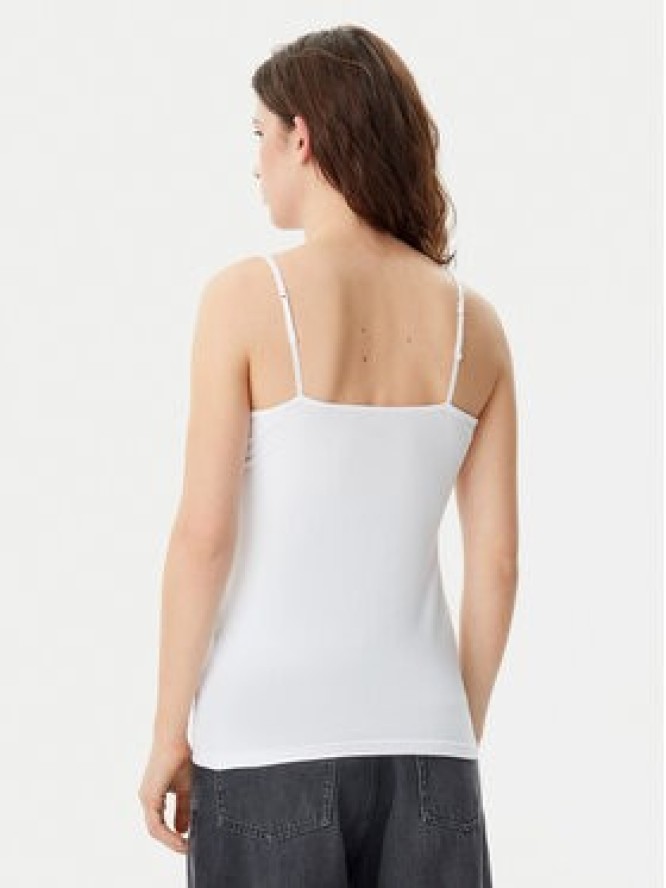Gap Top 701570-01 Biały Slim Fit