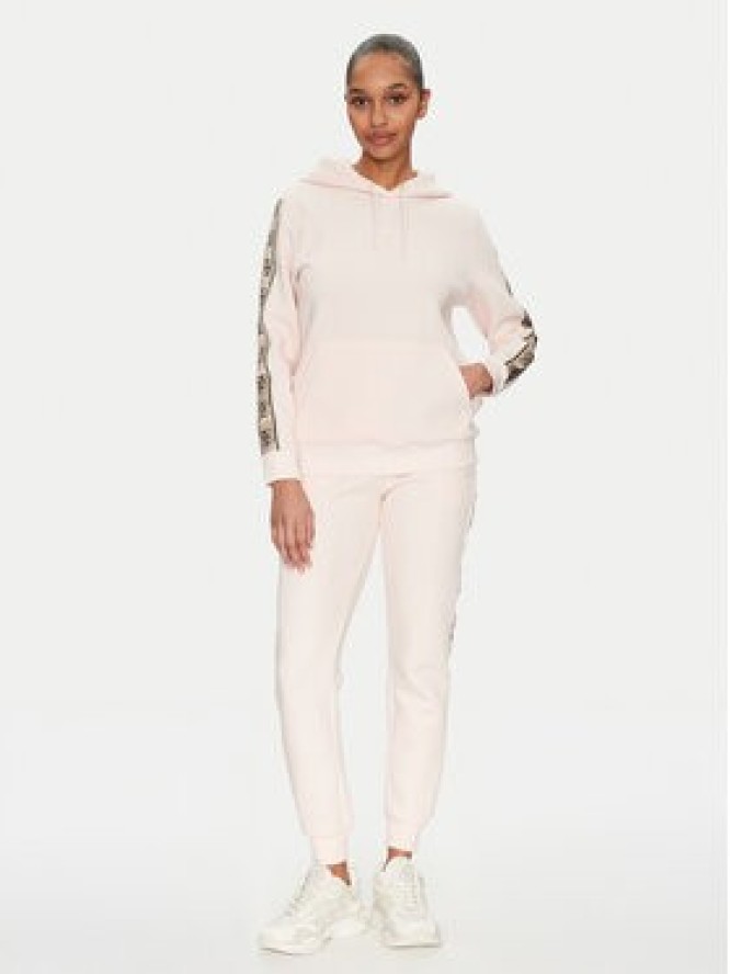 Guess Bluza V4YQ11 KB3P2 Różowy Regular Fit