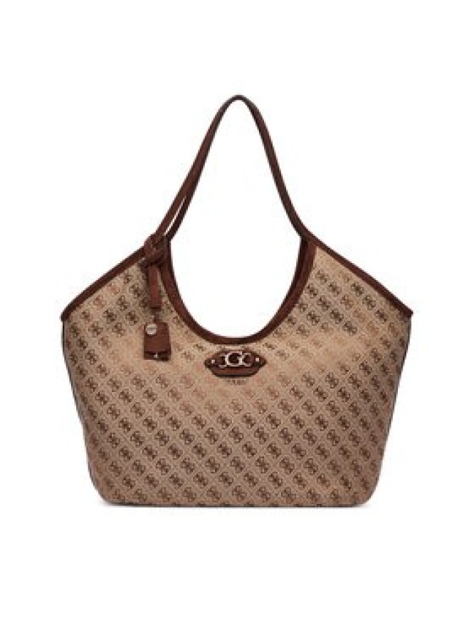 Guess Torebka Samantha HWJG23 13230 Brązowy jasny