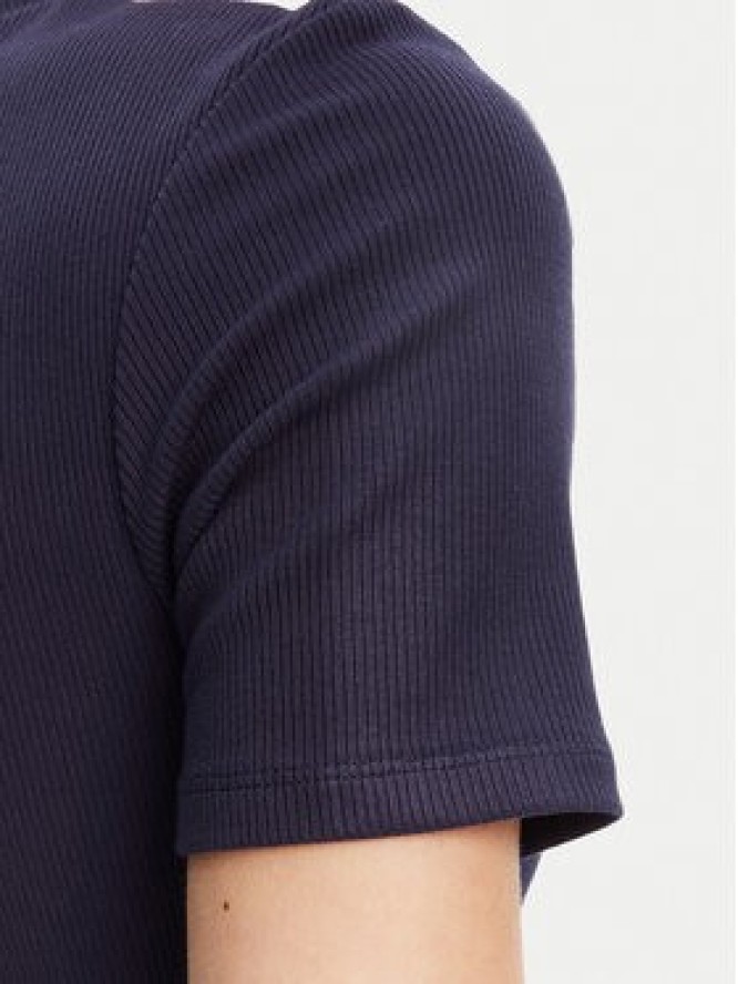 Guess T-Shirt V5YP08 K8RT2 Granatowy Slim Fit