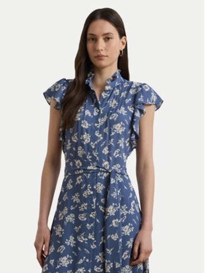 LAUREN RALPH LAUREN Sukienka koszulowa 200970726001 Niebieski Regular Fit