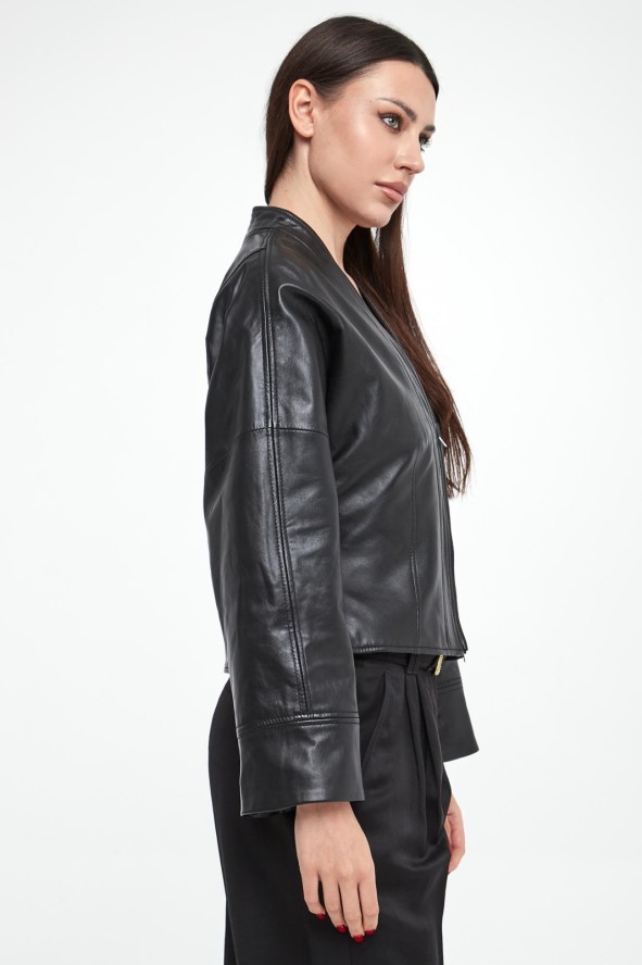 Kurtka damska skórzana Daily MARELLA