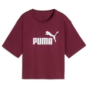 Puma Ess Krótka Koszulka Nr 1 Z Logo Na Luźnym T-Shirt Damskie