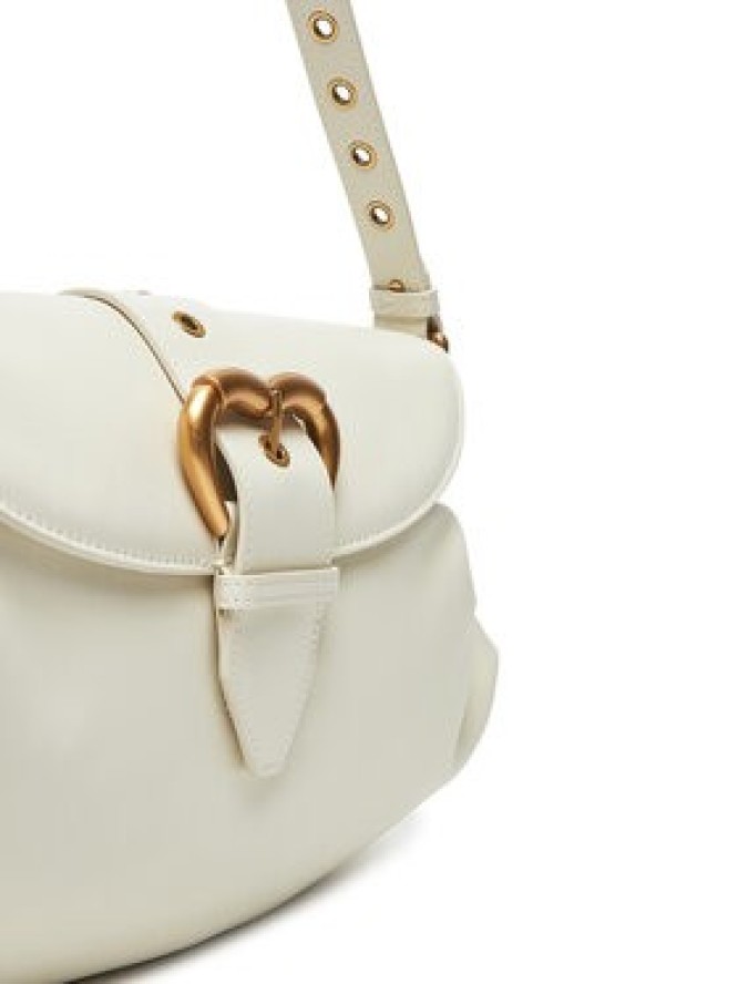 PINKO Torebka Jolene Shoulder Classic PE 25 PLTT 102801 A270 Biały