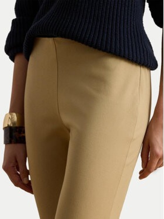 Lauren Ralph Lauren Spodnie materiałowe 200631310018 Beżowy Slim Fit